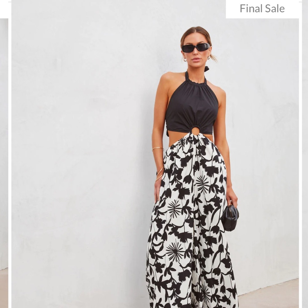 ISO Vici Emani Wide Leg Jumpsuit